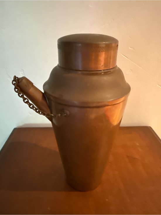Jos Heinrichs New York Other - Antique 1910 Jos Heinrichs New York Copper Cocktail Shaker Pre-Prohibition